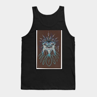 tibetan brainpan lotus scroll Tank Top